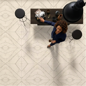 Lujosas baldosas de porcelana cerámica esmaltada de alto brillo de diseño moderno decorativo de 600x1200mm, tipo ladrillo refractario de 20mm para exteriores - Product Image 1