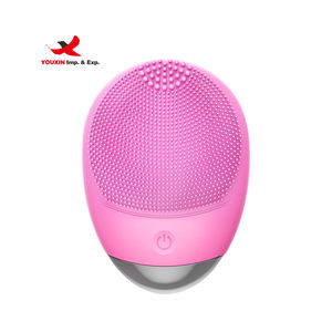 Brosse nettoyante faciale en silicone rechargeable, étanche, à nettoyage en profondeur, à prix réduit pour les achats groupés - Product Image 1