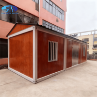 Nouvelle villa préfabriquée moderne de 20 pieds, maison mobile de luxe avec toilettes indépendantes
