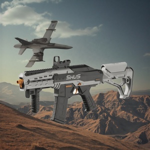 77CM Nylon Electronic Toy Electric <strong>Gel</strong> Ball <strong>Blaster</strong> 100Feet Range Chargeable Splatter <strong>Gun</strong> Water Bullet for Boys Outdoor Play - Product Image 2