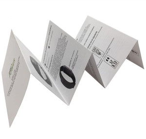 Impresión de folletos plegados a todo color personalizados directos de fábrica, papel Kraft y papel recubierto para folletos, catálogos, novelas - Product Image 4