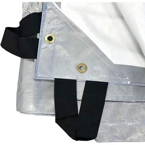 최고 품질의 농장 보관 폴리에틸렌 건초 베일 방수포 건초 베일 방수 플라스틱 건초 방수포 커버 - Product Image 2