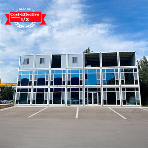 Maison de bureaux en conteneur modulaire préfabriqué pour le travail de bureau qui peut être équipé d'un panneau solaire <span class=keywords><strong>Hotel</strong></span> - Product Image 1