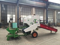 Machine ronde automatique d'emballage d'ensilage de maïs Presse à foin et emballeuse de paille d'herbe