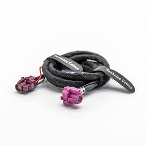 Hsd D mã 4 + 2p nữ để góc bên phải E mã Jack 4 + 2P với cáp OEM - Product Image 3