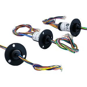 중공 로터리 12-와이어 캡슐 슬립 링 전기 접점 및 접촉 재료용 전도성 조인트 커넥터 - Product Image 2