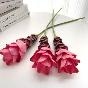 Flores de Jengibre Artificiales de Látex de Tacto Real al por Mayor para Decoración de Interiores - Product Image 4