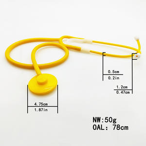 Stéthoscopes en plastique pour enfants, directement de l'usine, pour les jouets scientifiques et d'ingénierie, les travaux manuels et les expériences - Product Image 1