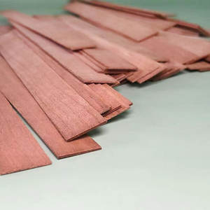 Mèches en <span class=keywords><strong>bois</strong></span> plates éco-responsables de haute qualité pour bougies DIY à la cire de soja, sans fumée, à combustion propre et tailles personnalisées - Product Image 3