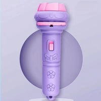 Projecteur d'histoires pour enfants, machine à diapositives, jouet pour l'heure du coucher, lampe pour fille et garçon, lumière scintillante pour enfants, lampe torche