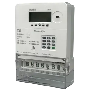 Congo tuya rf/plc/M-BUS/rs485 תקשורת 3p4w compteur kwh prepaid paid paid payment