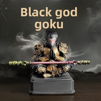 Figurine décorative en résine Black Myth Wukong Sun Wukong One Heavenly Mandate, Merchandising de jeu, Modèle sur le thème de la culture populaire