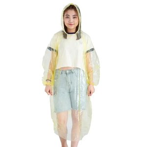 Poncho de <span class=keywords><strong>Lluvia</strong></span> de Plástico Ecológico Desechable <span class=keywords><strong>para</strong></span> Viajes y Senderismo - Product Image 3