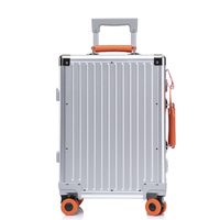 Valise de voyage en alliage d'aluminium durable, bagage de haute qualité avec roulettes à 360° °   Roues pivotantes silencieuses