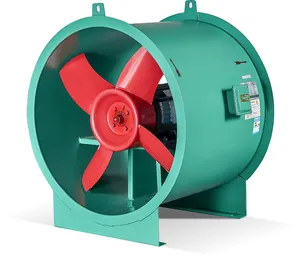 Ventiladores de escape de flujo Axial Vertical para productos químicos, alta calidad, serie T35-II, China