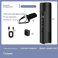 Nouvelle boîte isotherme portable pour insuline, mini-refrigerateur rechargeable, étui isolé compatible avion