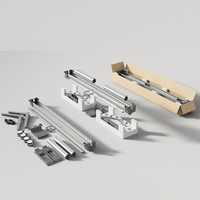 Table de réunion modulaire commerciale moderne en aluminium avec roulettes, pliable, pour salle de formation - Offre Spéciale