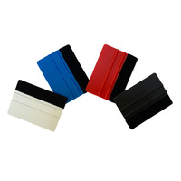 BSD raclette en plastique magnétique pour emballage de voiture pour le nettoyage de film de voiture nettoyeur de vitres multifonctionnel