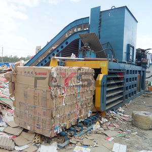 Nuevo tipo de prensa de balas de residuos hidráulicos de empacadora horizontal hidráulica de plástico - Product Image 2