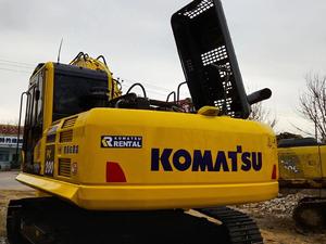 รถขุดไฮดรอลิกแบบตีนตะขาบ Komatsu PC200-8 มือสอง น้ำหนักใช้งาน 20000 กก. ชั่วโมงการทำงานน้อย พร้อมใช้งาน ปั๊มไฮดรอลิก - Product Image 4