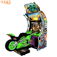 Simulateur de course de moto vidéo SOURCE 32 pouces LCD Super Bike 3 SB3, garantie 1 an, graphismes HD, FEC, parc d'attractions
