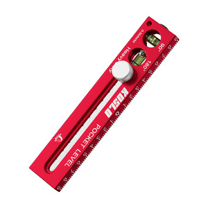 KOSLO Multifunctional Magnetic Marking Ruler Aluminum Alloy With Level Metric Imperial Woodworking Tool - Product Image 5