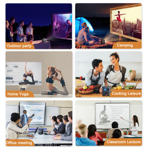 <span class=keywords><strong>BYINTEK</strong></span>-miniproyector portátil U70 Pro 3D, con Android 9,0, Wifi, DLP, 4K, para viajes, con batería, cine - Product Image 6