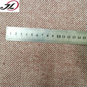 도매 20% 울 80% 폴리 에스터 540GSM 헤링본 모직 직물 자켓 - Product Image 6