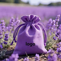 Sac de pochette en jute à cordon résistant à la mode pour cadeau Logo imprimé personnalisé Boutique colorée Durable Portable