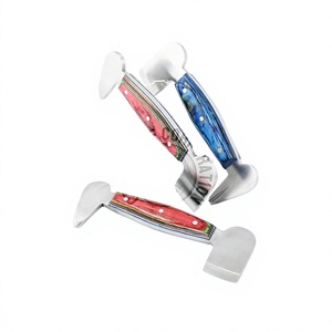 Cortador de clavos de acero inoxidable multiusos para herrador de caballos, pulidor de pezuñas de doble hoja, herramienta de acabado y suavizado de clavos para calzado equino - Product Image 1