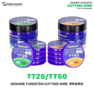 Filo da Taglio in Tungsteno MECHANIC TT25 TT50 0.025/0.05mm 100M per Separazione Schermi di Telefoni e <span class=keywords><strong>iPad</strong></span>, Strumenti per Riparazione Cellulari - Product Image 2