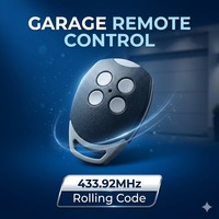 Control Remoto Universal para Puerta de Garaje Ditec GOL4 BIXLS2 BIXLP2 BIXLG4 433.92mhz, Transmisor de Código Variable