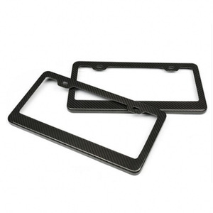 Cadre de plaque d'immatriculation en acier inoxydable et alliage d'aluminium de style américain, personnalisation populaire des plaques d'immatriculation, cadre de plaque d'immatriculation - Product Image 5
