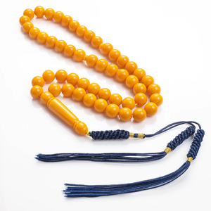 이슬람 Tasbih 새로운 뜨거운 판매 하이 퀄리티 이슬람 Tasbih 묵주 종교 예배기도 계산 구슬 이슬람기도 구슬 - Product Image 6