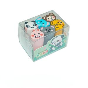 Pas encore d'avis 2024 nouveaux produits idée bon prix Logo personnalisé gomme en caoutchouc dessin animé crayon gommes ensemble pour l'école enfants cadeau - Product Image 4