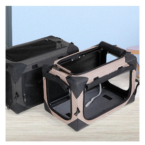 Bền Lưới Cửa Sổ Mạnh Mẽ Khung Thép Lớn Con Chó Vật Nuôi Đóng Mở Thùng - Product Image 6