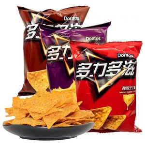 Aperitivos asiáticos al por mayor BBQ sabor <span class=keywords><strong>Nacho</strong></span> Cheese Tortilla Chips 68G - Product Image 3