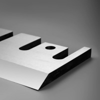 Lames de coupe rotatives HSS pour dégauchisseuse industrielle KB OEM, 58-60 HRC, certifiées ISO 9001 pour le travail du bois