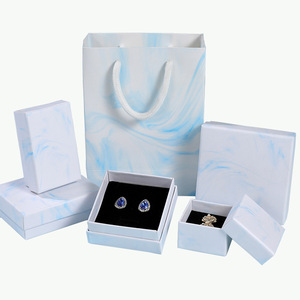 Caja de regalo de embalaje de joyería de alta calidad, rectángulo de lujo personalizado, tapa Heaven Earth, perla, diseño del Tesoro, forro de algodón Popular - Product Image 5