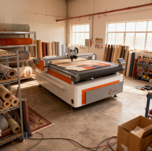 Multi função couro vestuário mulheres homem sapatos laptop saco produção artificial couro genuíno amostra corte máquina - Product Image 3