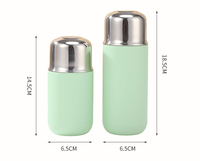 Bouteille isotherme portable personnalisable avec logo, en acier inoxydable 316, 230 ml/350 ml, isolation thermique 12-24h, écologique