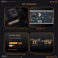 Nouvelle carte mère TUF B850M PLUS GAMING WIFI 7 Gen 2 DDR5 MATX AMD B850 Socket AM5 pour PC de bureau de jeu