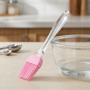 6-Color Detachable Silicone Basting Brush <b>Set</b>, Clear Handle Pastry Brush for <b>Baking</b>, Cooking & Cake Tools & Kitchen Gadgets - Product Image 4