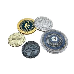 Производитель, оптовая продажа, металлическое зеркало под заказ, античная медь, вызов, памятные монеты, производитель токенов - Product Image 3