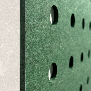 Paravent acoustique portable |   Paravent de bureau pliable en feutre PET 12 mm |   Utilisation en milieu hospitalier, scolaire et de bureau, ignifuge, classe B1 - Product Image 2