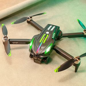 Dron D10 de Cuatro Ejes con Flujo Óptico, Motor sin Escobillas ESC, Evitación de Obstáculos, Control Remoto, para Fotografía Aérea, Juguete para Principiantes - Product Image 1