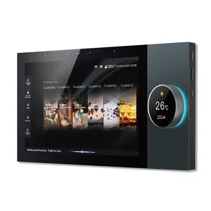 KLASS Nuevo Smart Home Free Zigbee <span class=keywords><strong>Google</strong></span> Alexa Voice 6-inhomeuya Control central Intellighomebackground Panel táctil 16a - Product Image 1