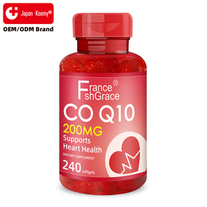 ผู้ผลิตซอฟต์เจลโคเอนไซม์ คิวเท็น แบรนด์ส่วนตัว บำรุงสุขภาพหัวใจสำหรับผู้ชายและผู้หญิง 200 มก. 240 ซอฟต์เจลโคเอนไซม์ คิวเท็น - Product Image 4