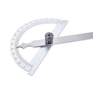 Dasqua 0-180 derece melek cetvel endüstriyel çok amaçlı ayarlanabilir yarım ay iletki cetvel - Product Image 4