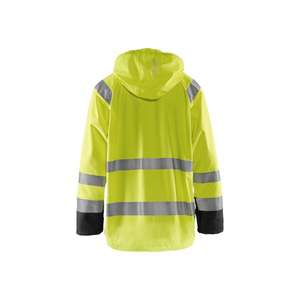 BLAKLADER - 432320003399XS Rain <b>jacket</b> <b>Hi</b>-<b>Vis</b> level 1 <b>Yellow</b>/Black - EAN 7330509656242 ALL WEATHER PROTECTION - Product Image 2